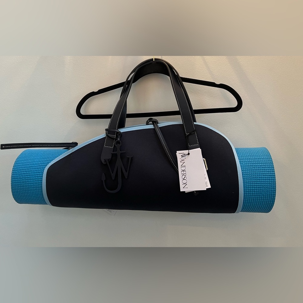 JW Anderson yoga mat holder/carrier. New with tags. Navy blue.